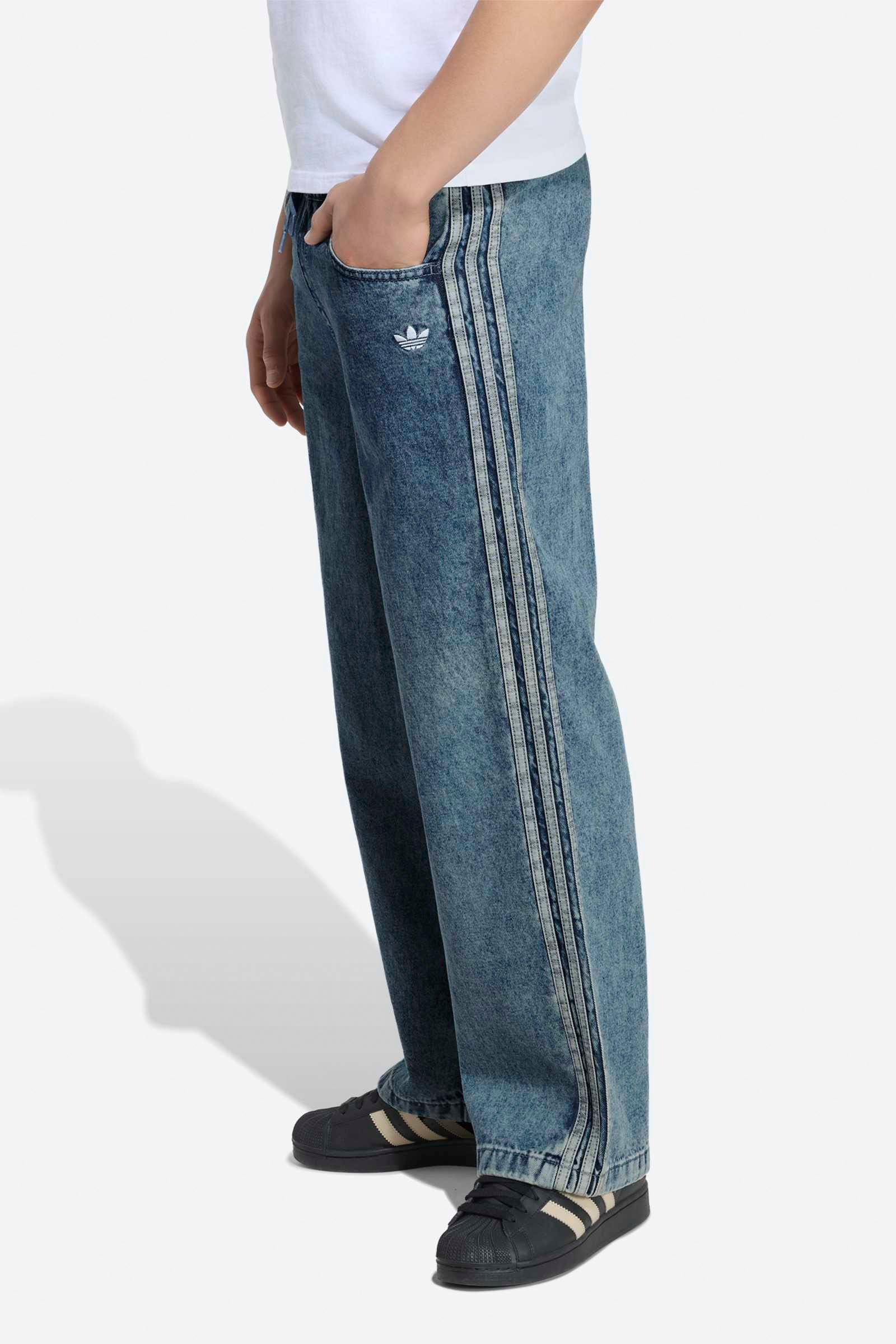 Pantaloni da tuta Firebird in denim - Worn Blue Denim