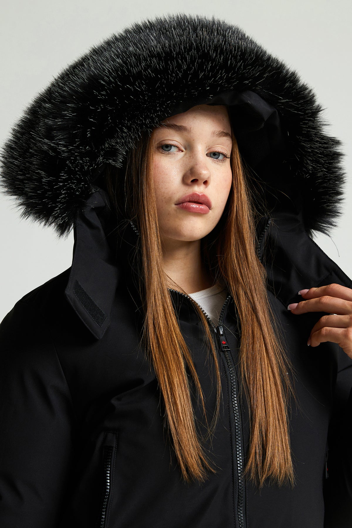 Arabella Wattierte Bomberjacke - Jet Black