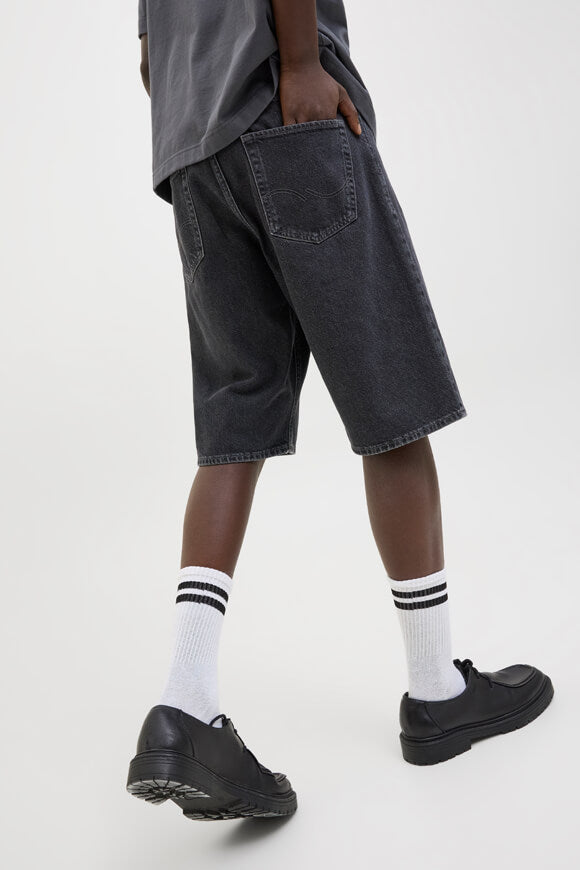 Iron bermuda en jean extra baggy fit - Black Denim