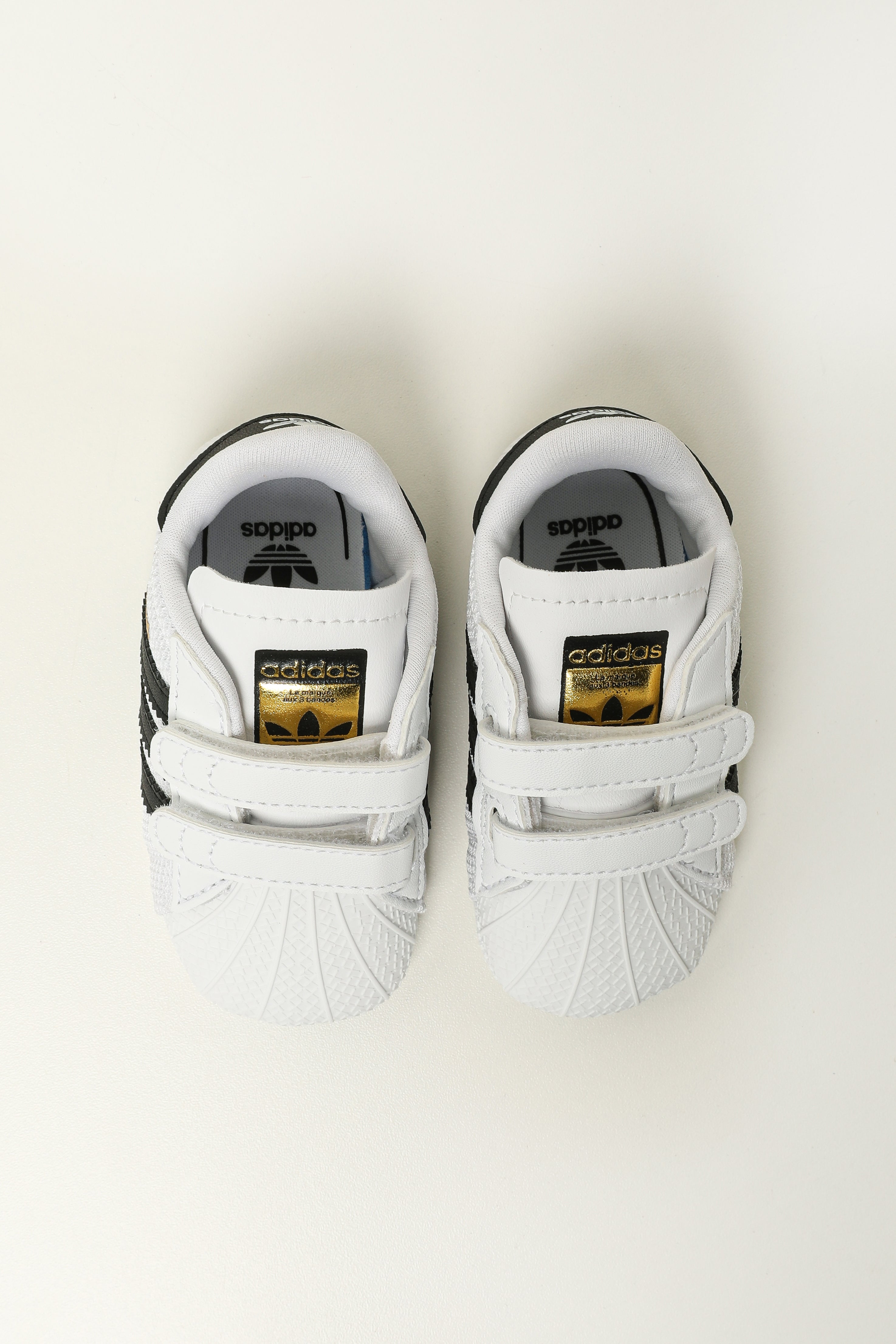 Sneaker Superstar Bambino - Bianco + Nero