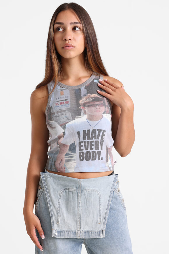 I Hate Everybody Tanktop - Mehrfarbig