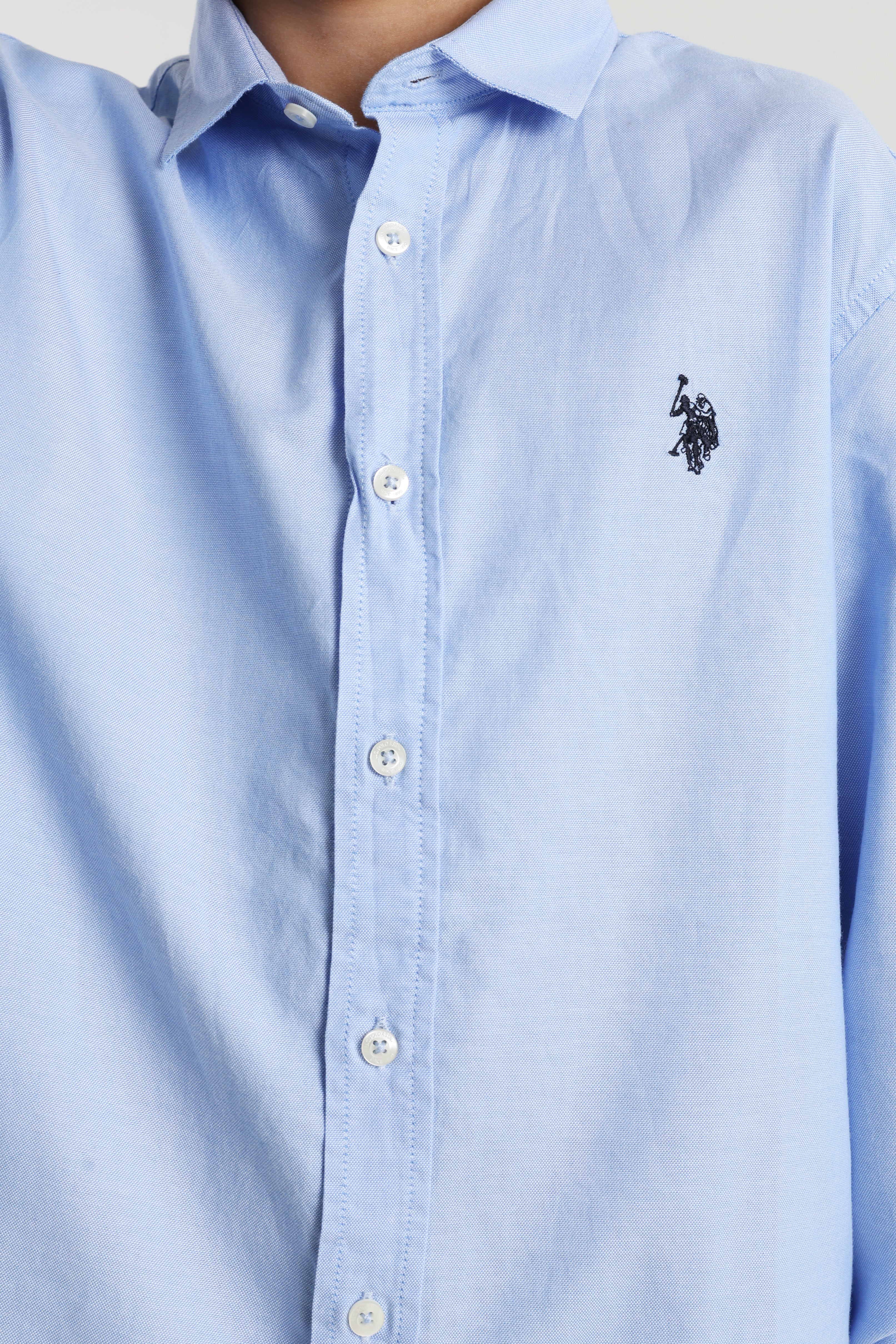 Time Hemd - Light Blue