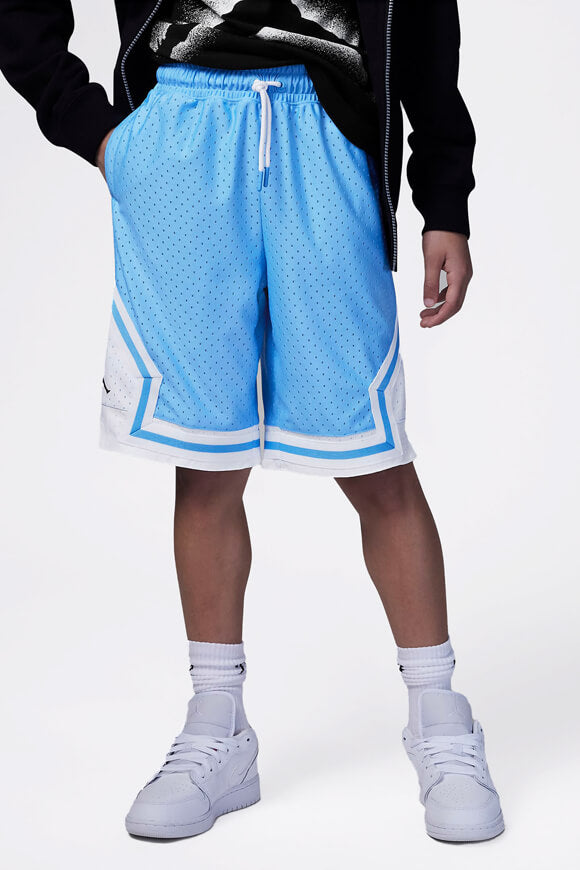 Diamond short en mesh - Bleu