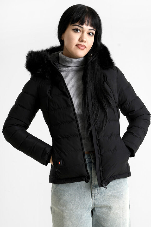 Budapest Beheizbare Jacke - Black