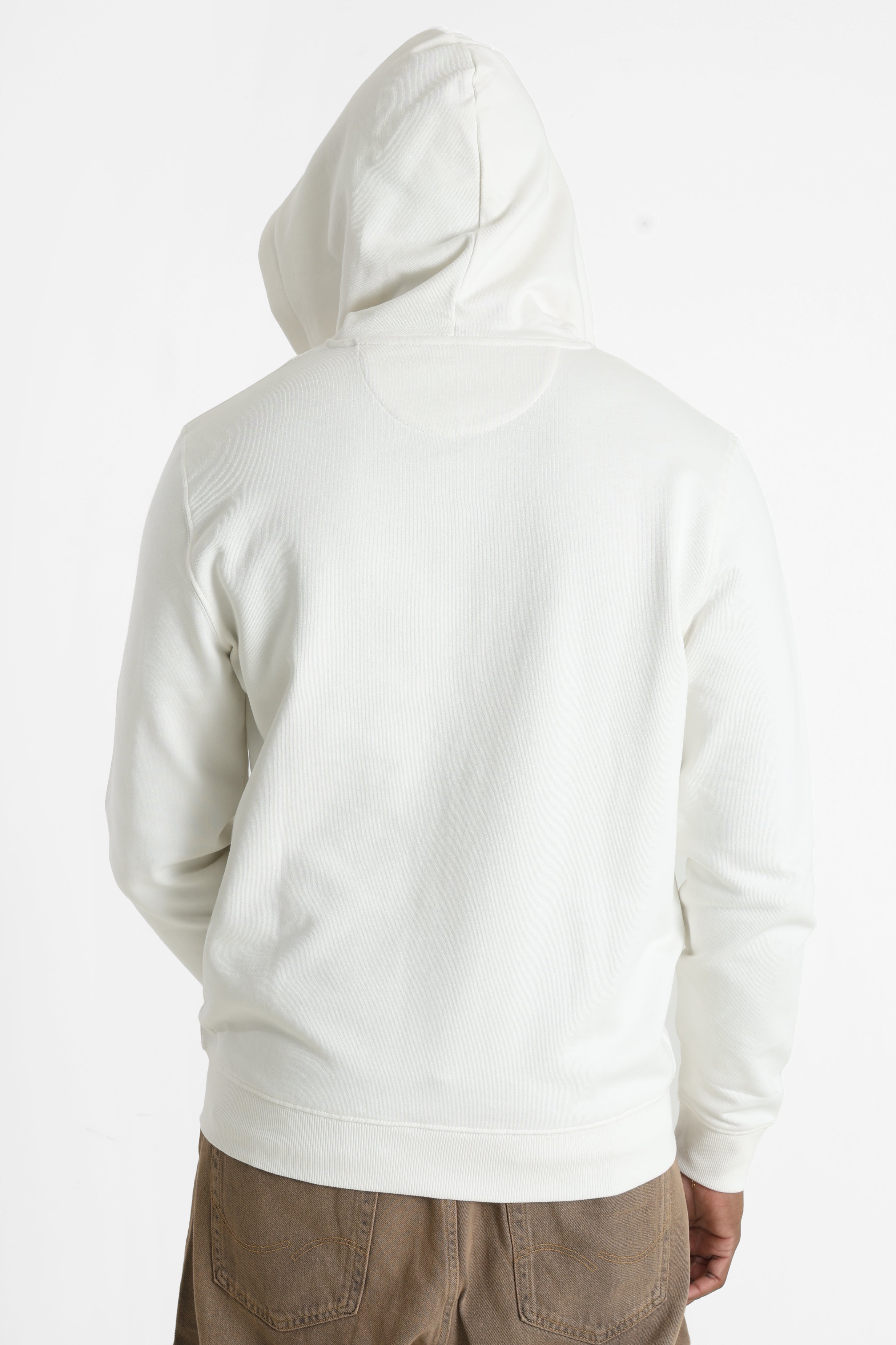 Luke Kapuzensweatjacke - Offwhite