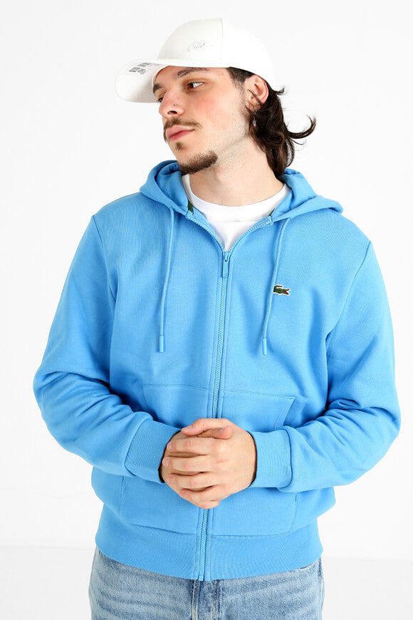 Kapuzensweatjacke - Argentine Blue