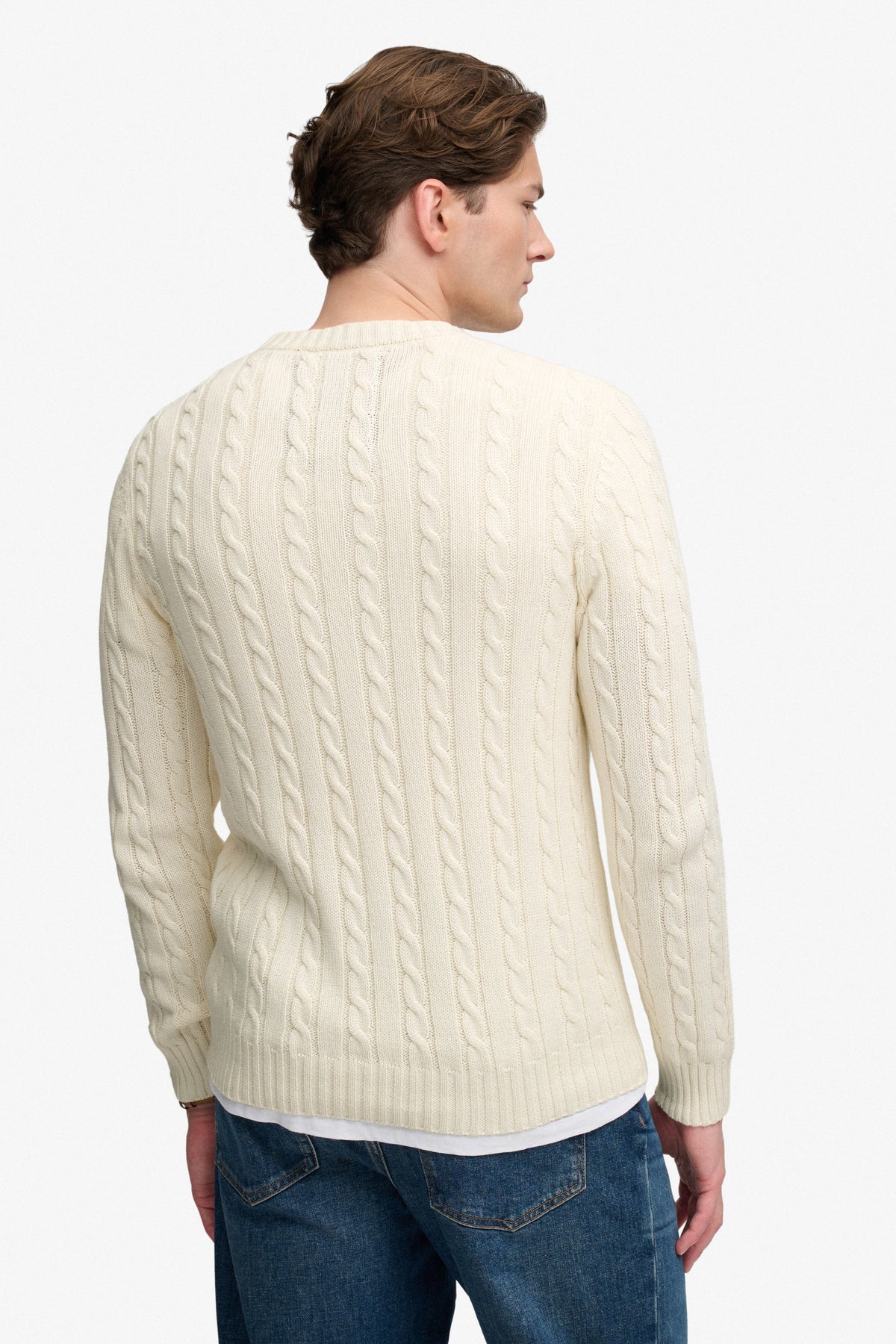 Knitted sweater - Offwhite