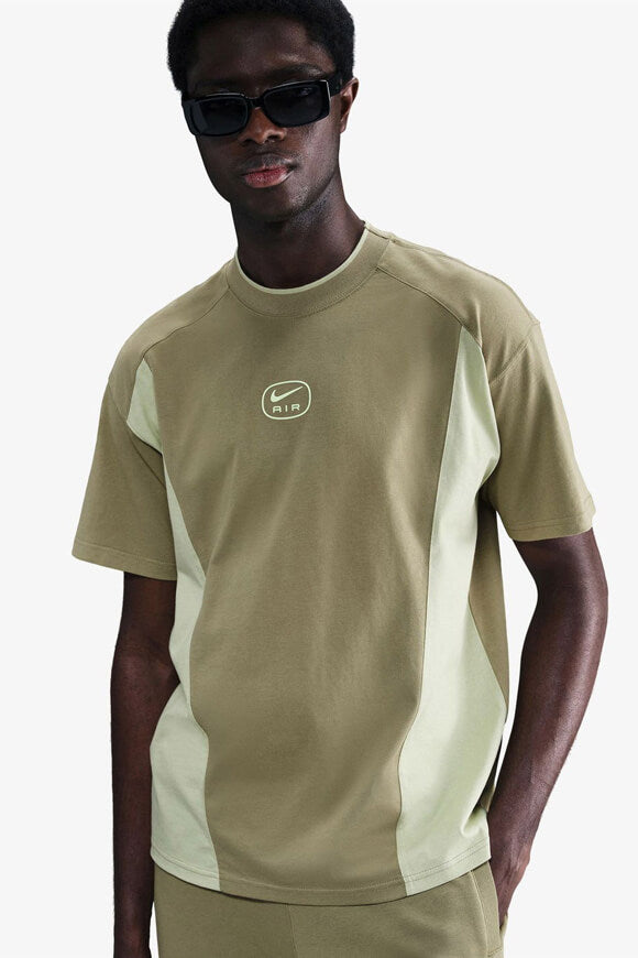 Air t-shirt ample - Neutral Olive + Olive Aura