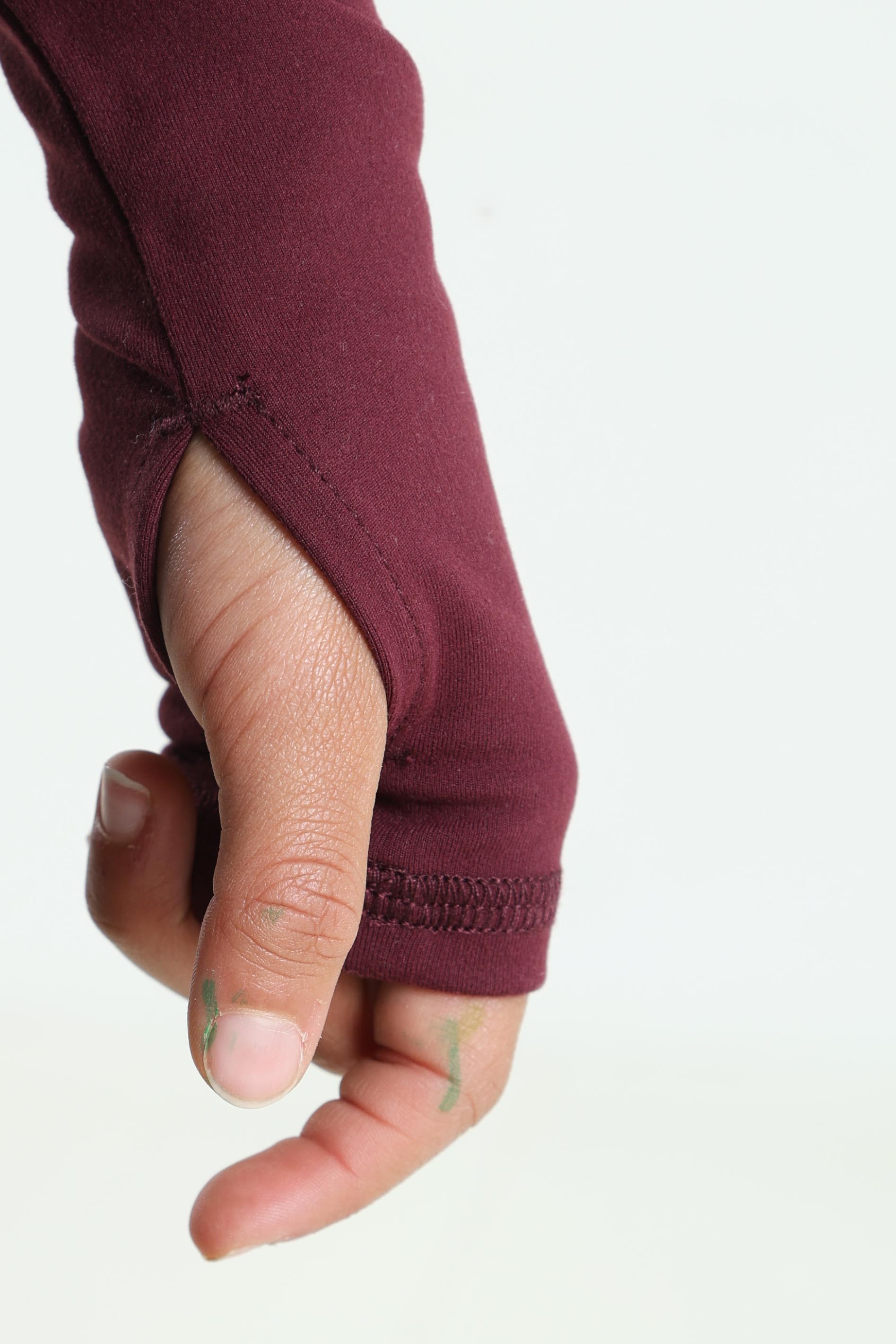 Crop training jacket - Bordeaux