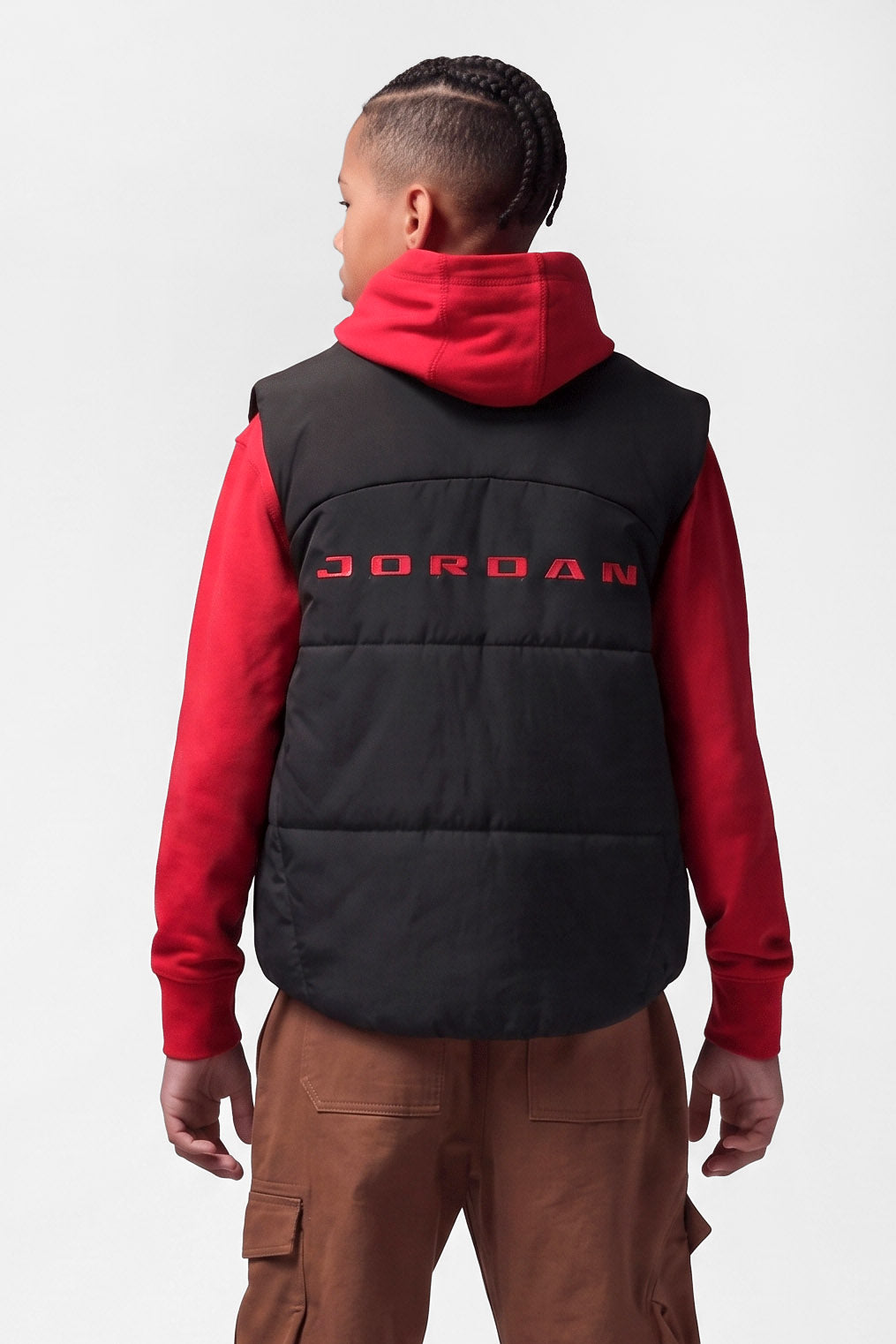 Air Gestepptes Gilet - Black