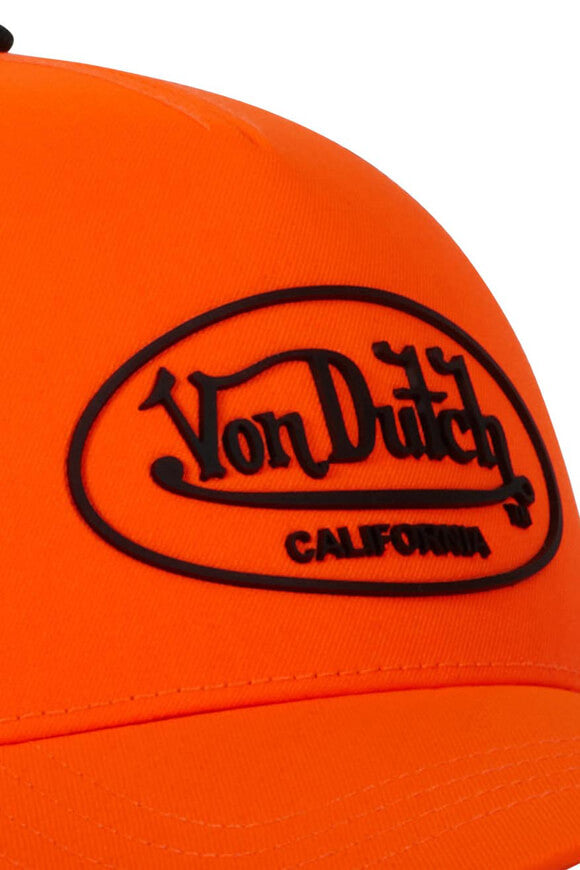 Casquette trucker / snapback - Orange + Black