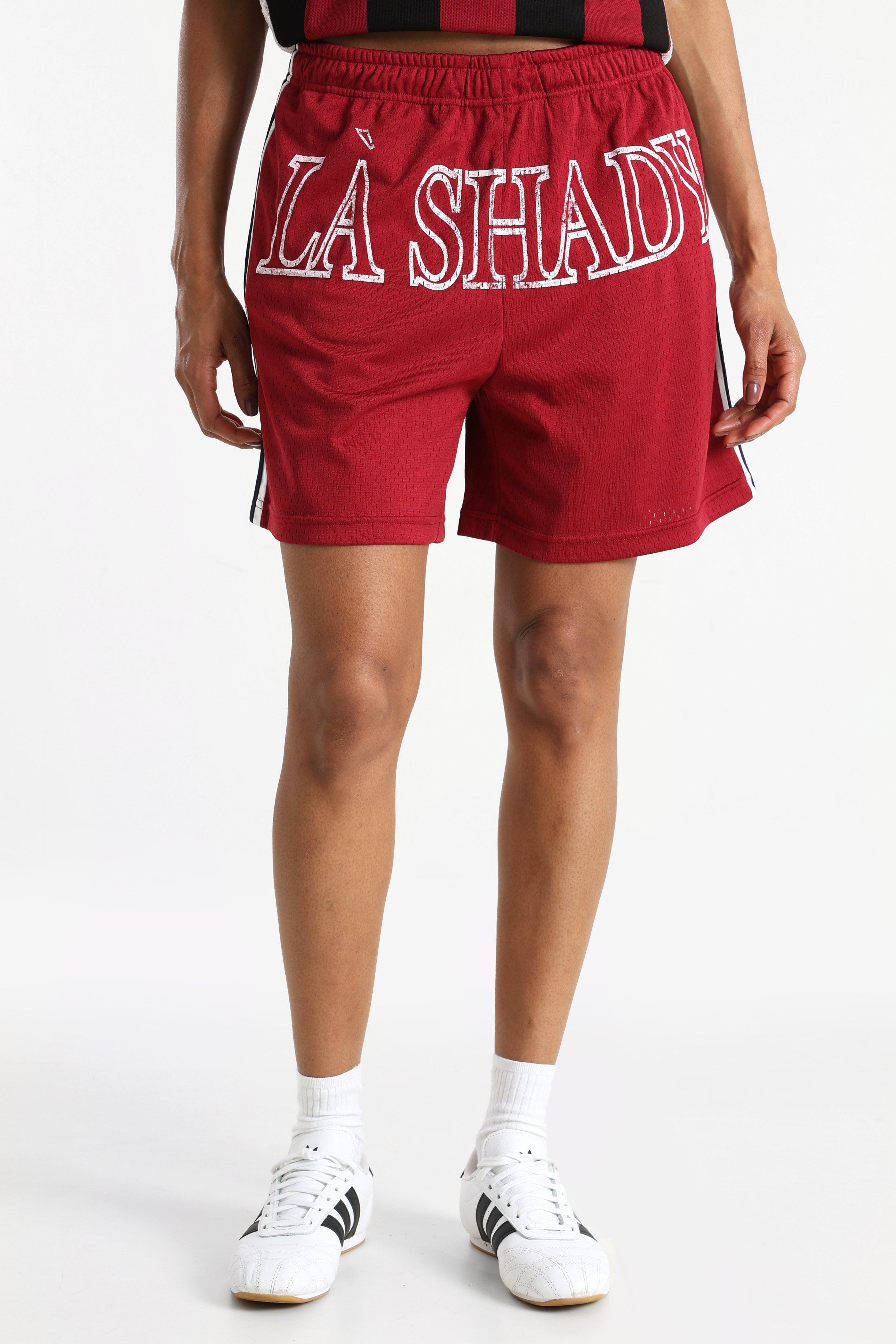 Mesh Shorts - Bordeaux
