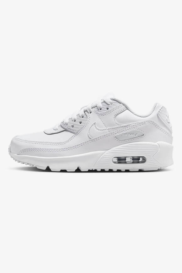 Air Max 90 Sneaker - White + Metallic Silver