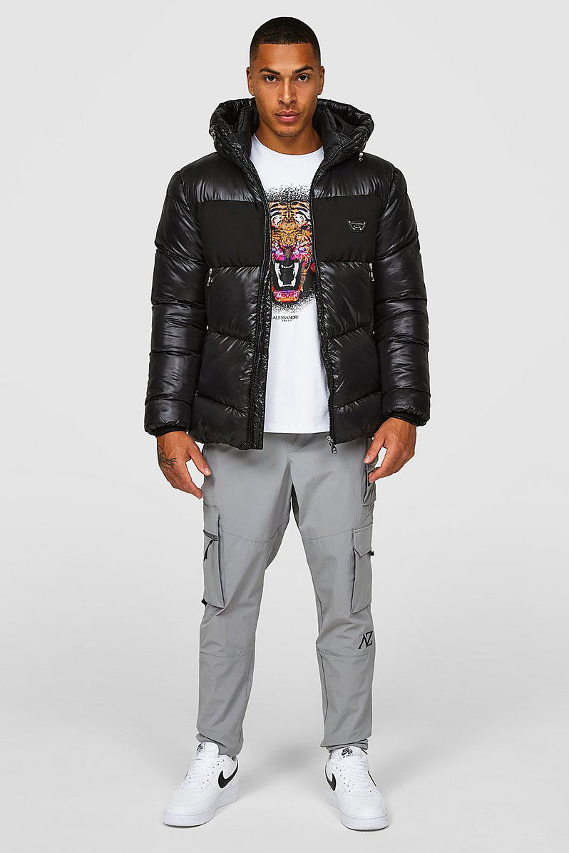 Catrio Pufferjacke - Jet Black
