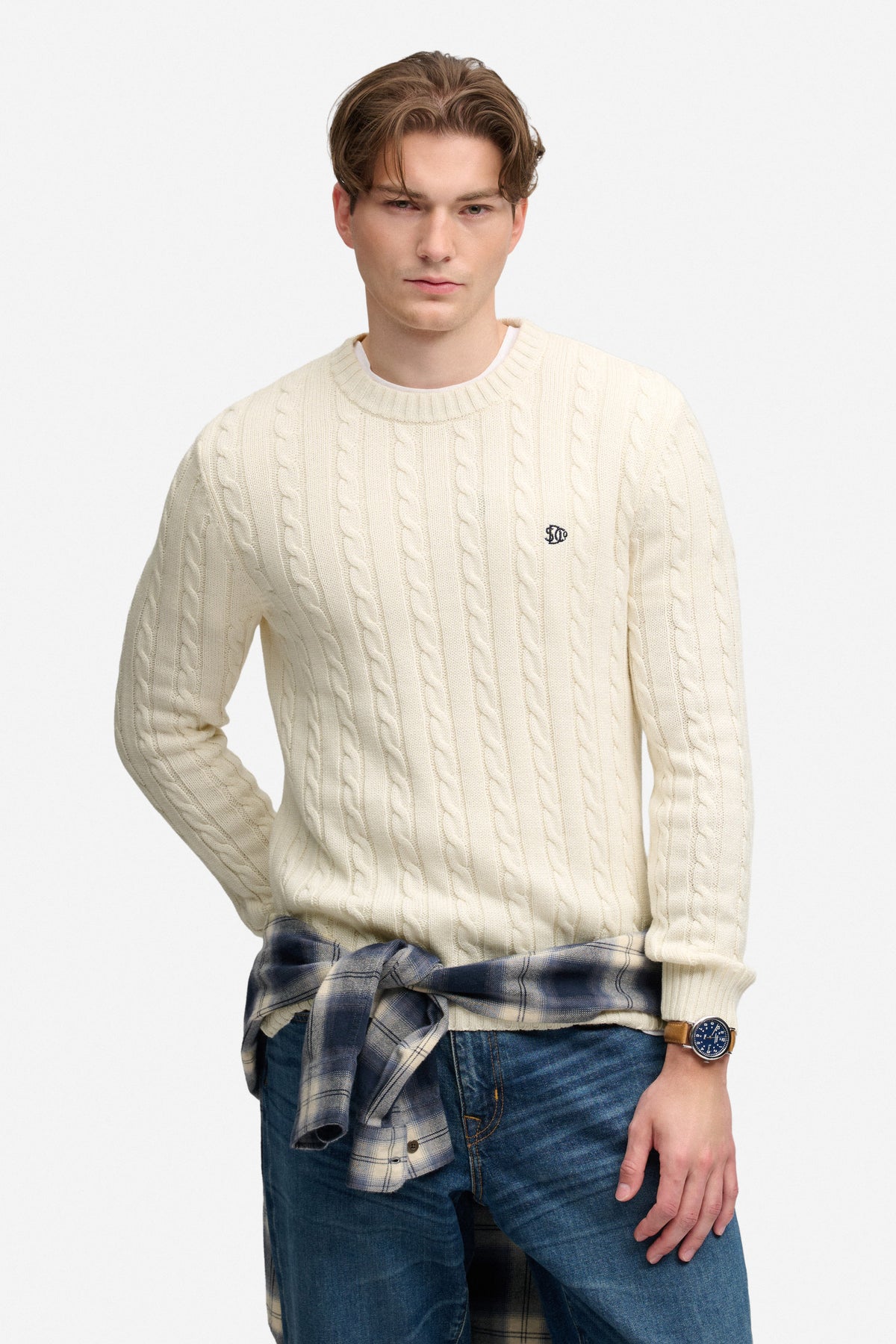 Knitted sweater - Offwhite