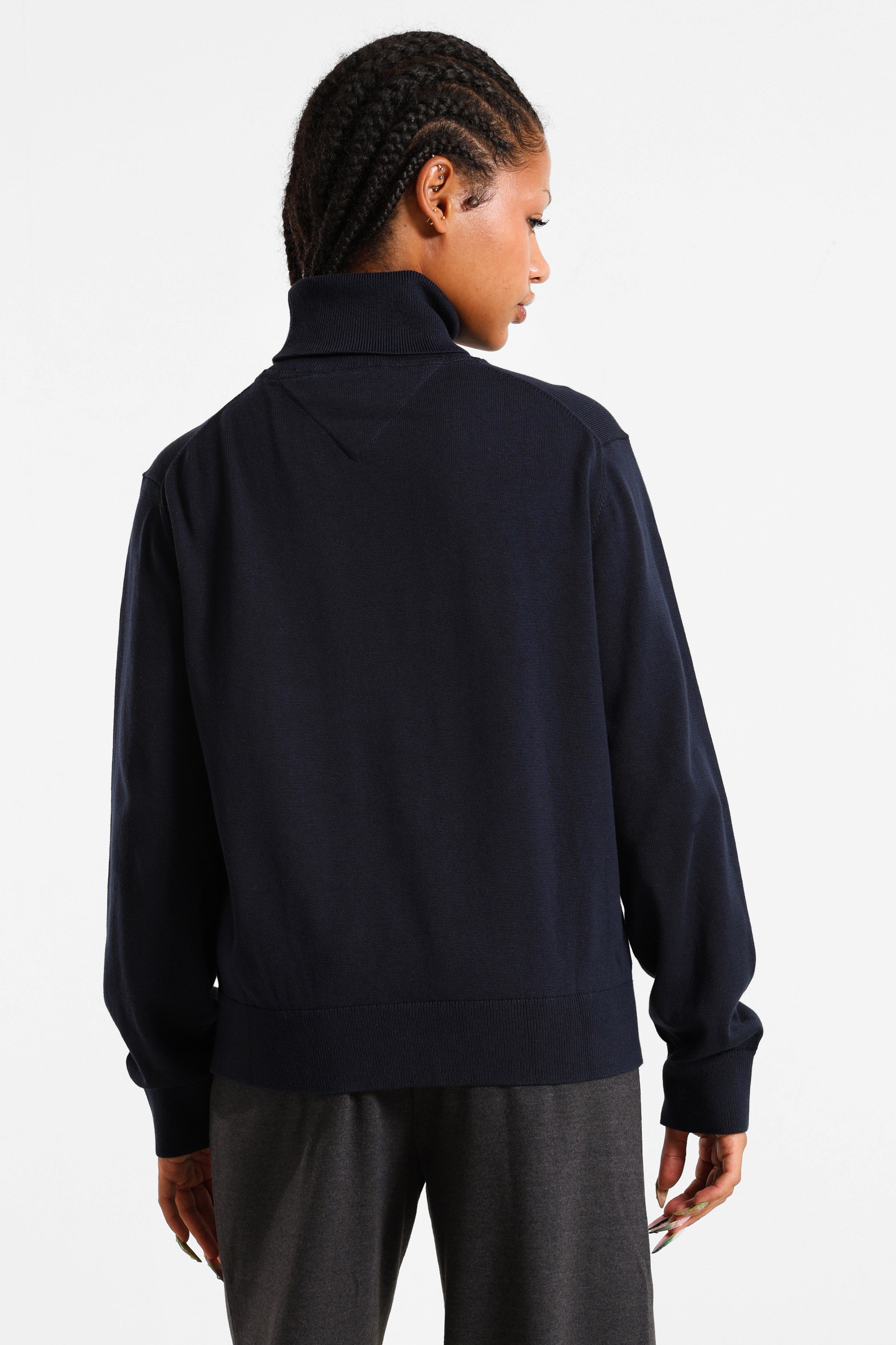 Maglione a collo alto - Dark Blue