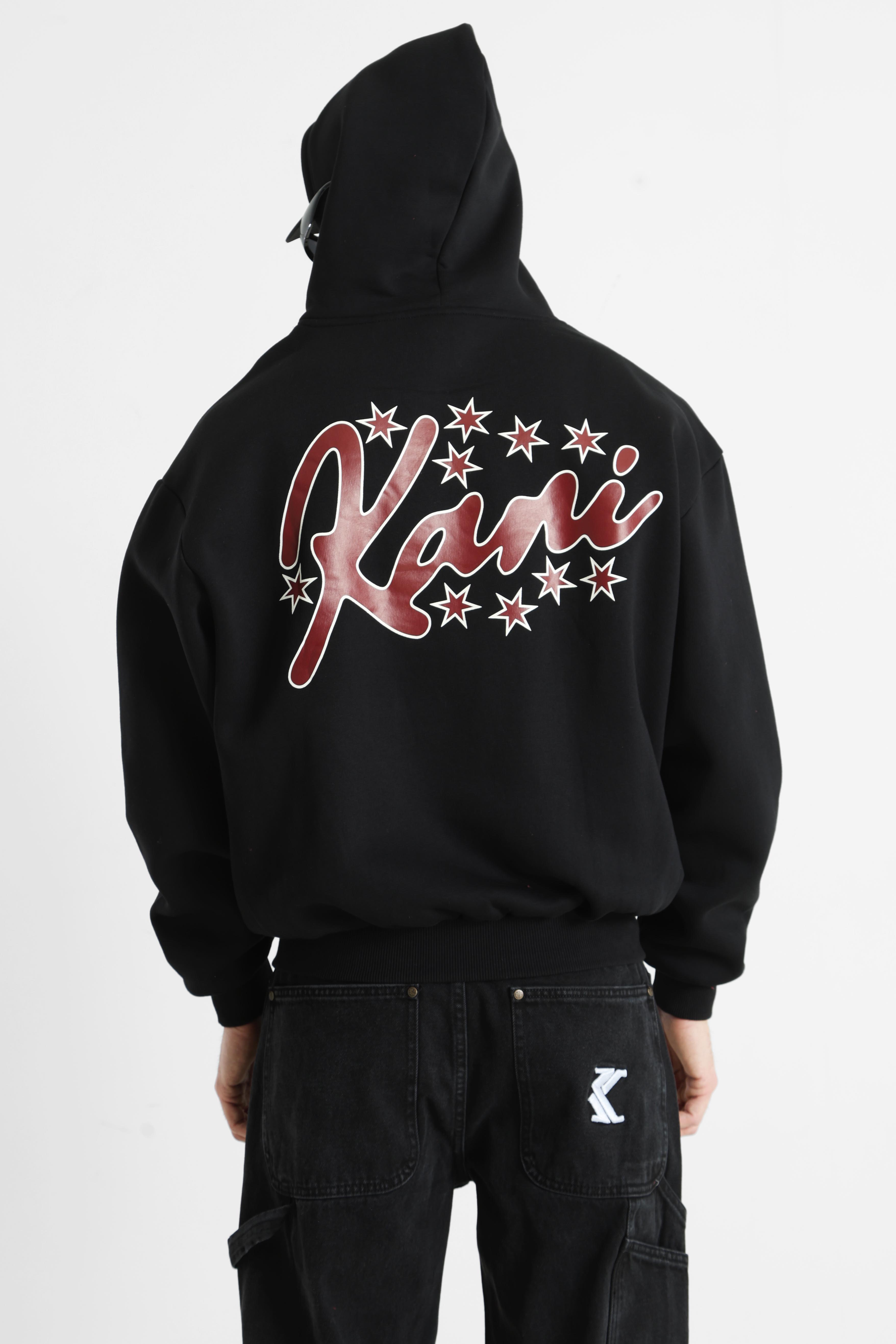Kapuzensweatshirt - Black