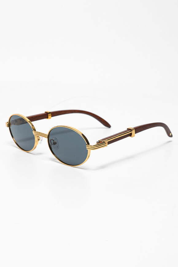 Lunettes de soleil - Brown + Gold + Black