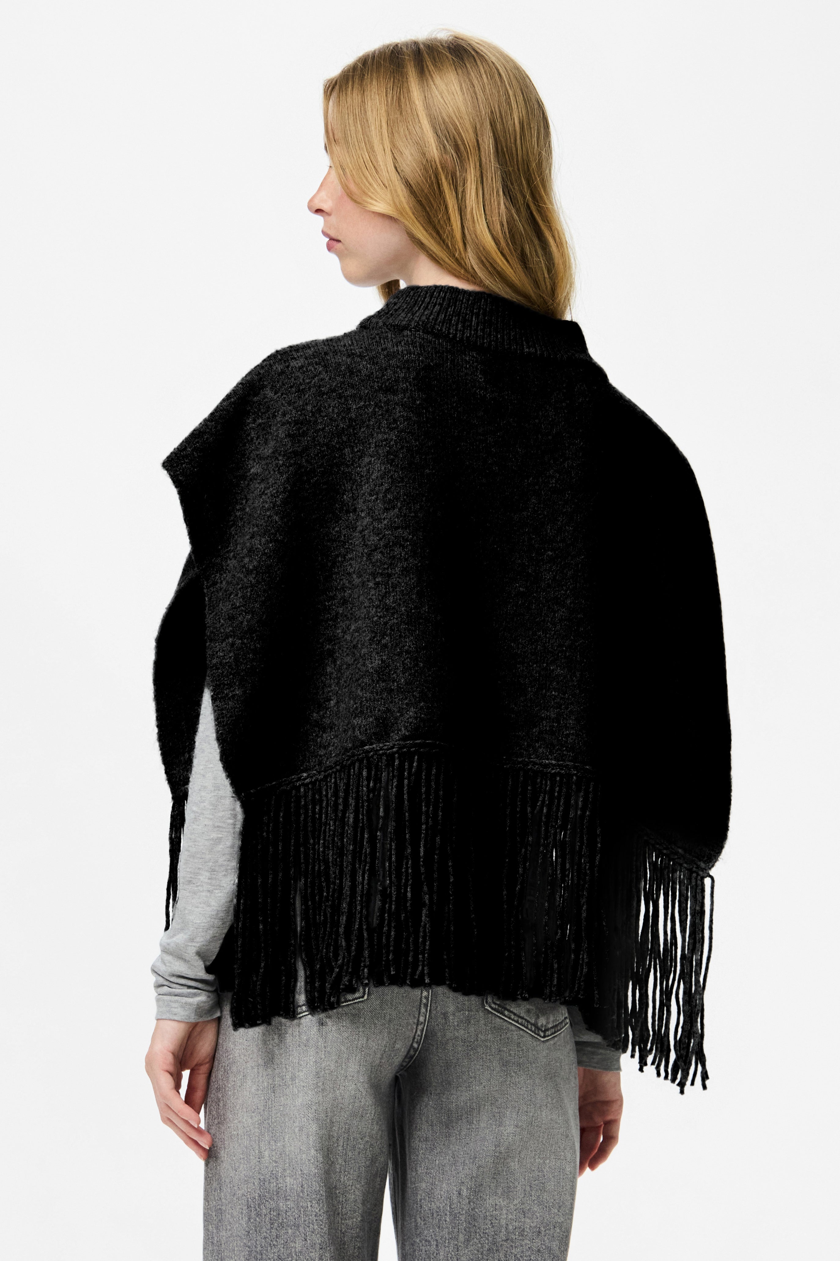 PCJULLE Poncho - Nero