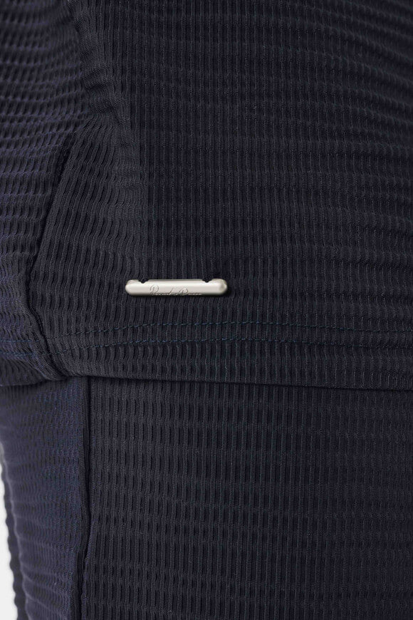 Strukturiertes Hemd - Dark Navy