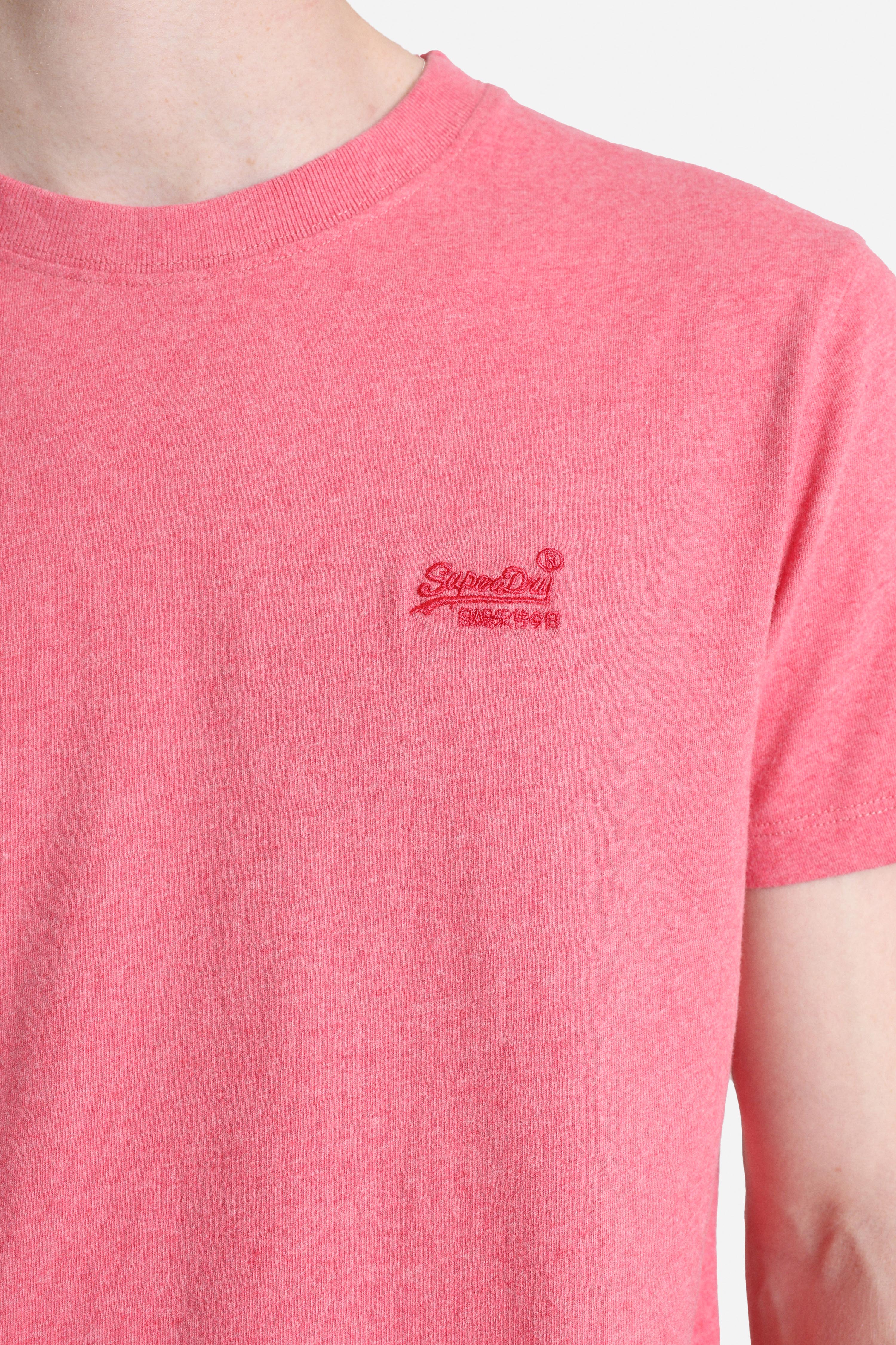 Essential T-Shirt - Punch Pink Marl