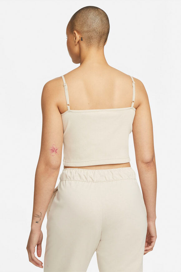 Ribbed crop top - Sanddrift