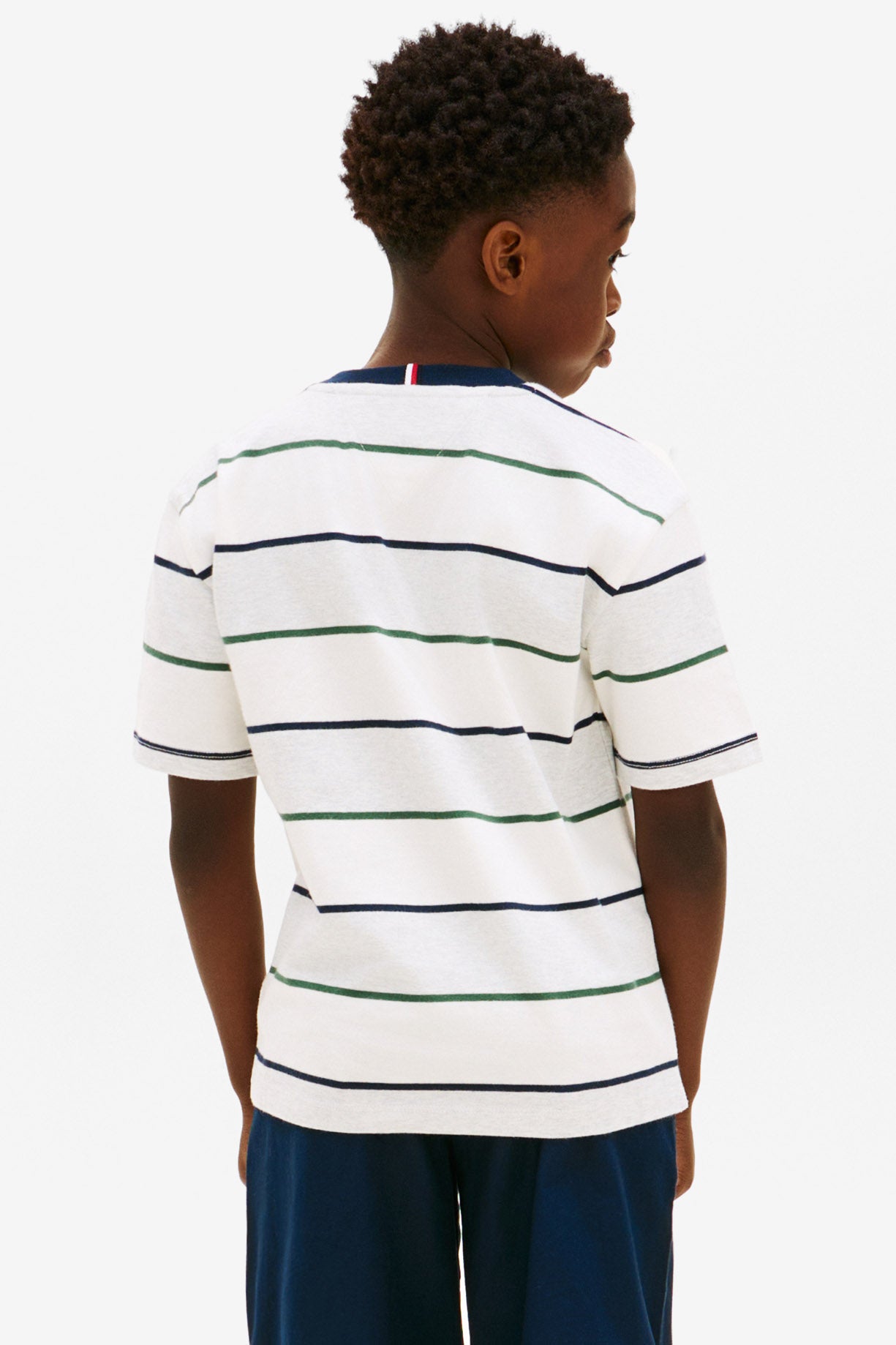 Rugby T-Shirt - Light Grey Heather + Offwhite