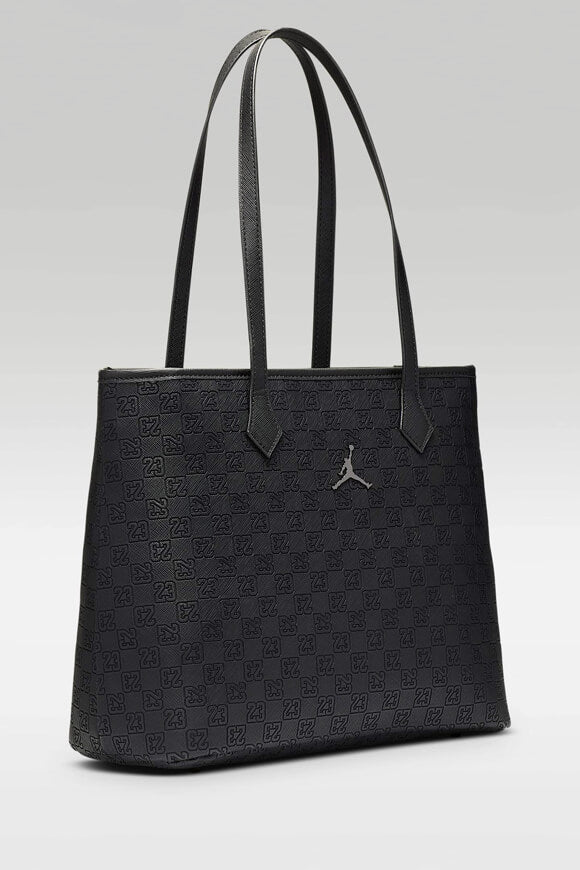 Monogram Shopper - Black