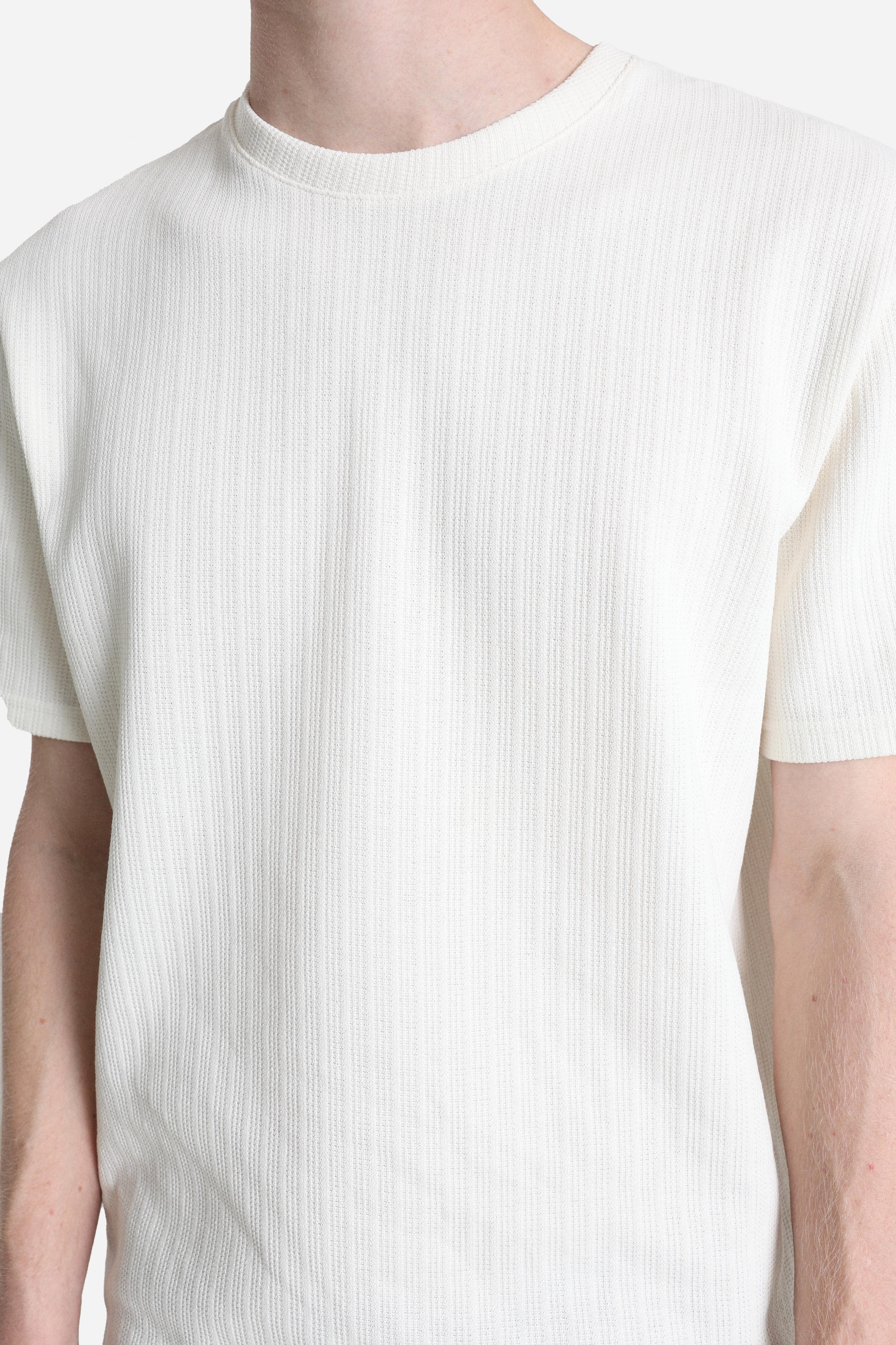 ONSTREY Strukturiertes T-Shirt - Gardenia