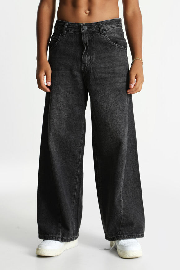 Jeans Baggy Fit - Denim noir