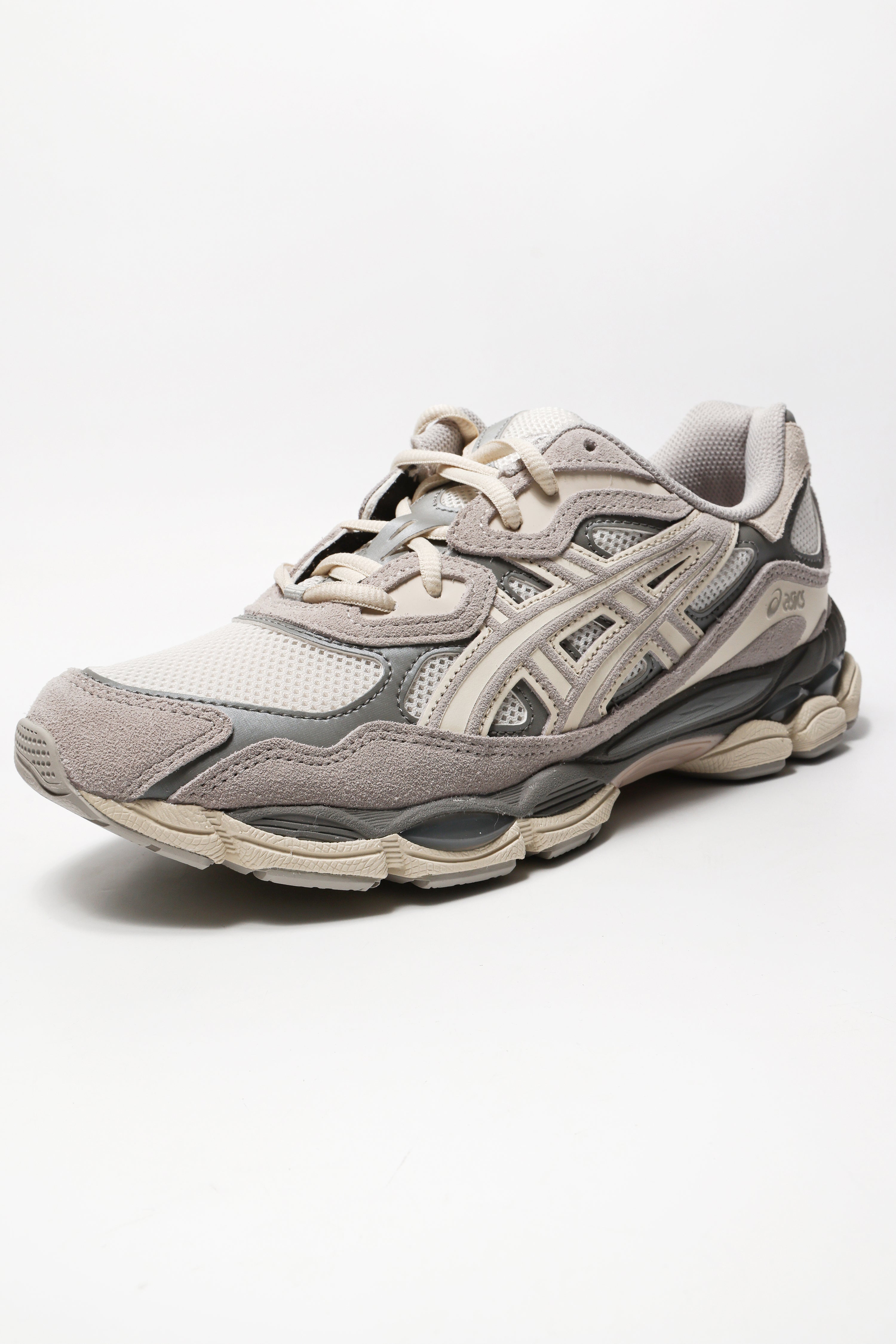 GEL-NYC Sneaker - Cream + Oyster Grey