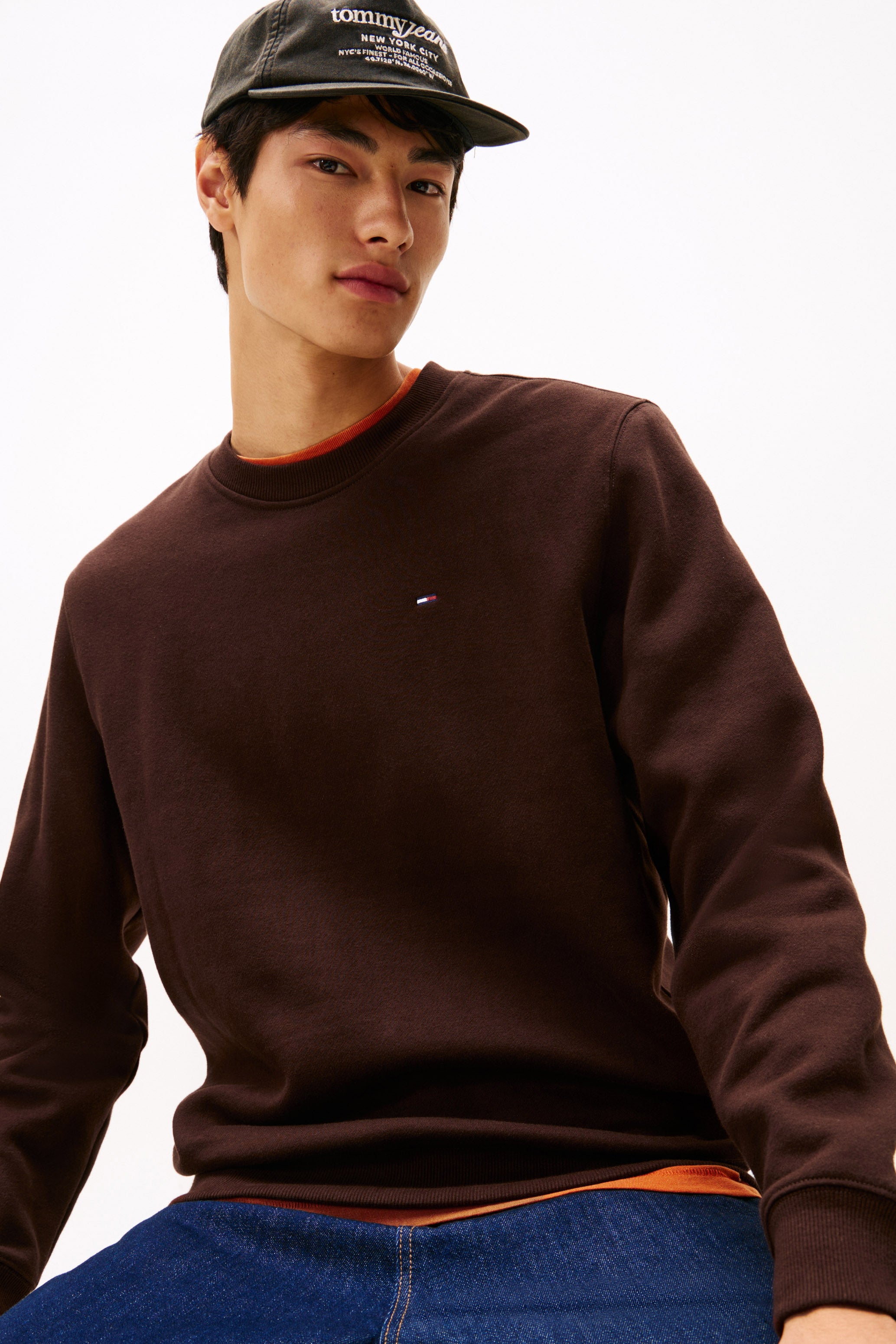 Felpa Flag in pile - Marrone scuro