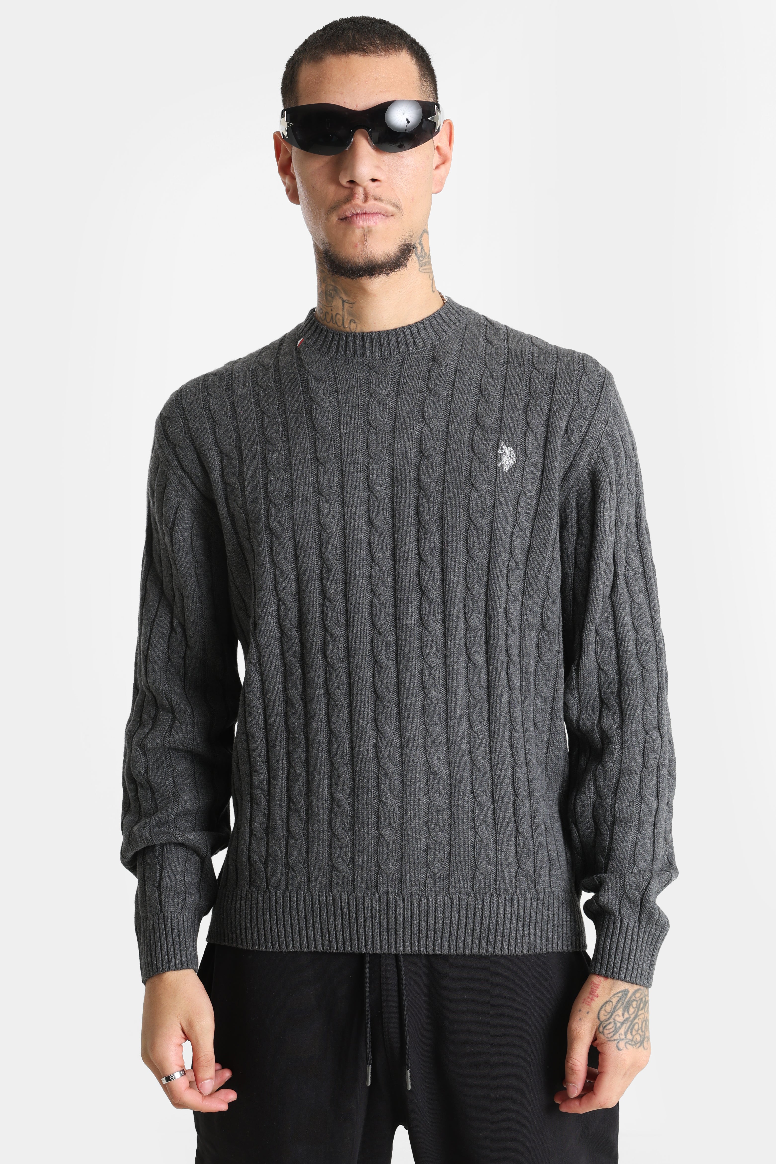 Bert pull en tricot - Grey