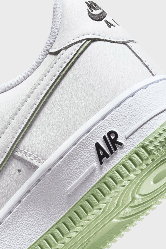 Air Force 1 Sneaker - White + Honeydew