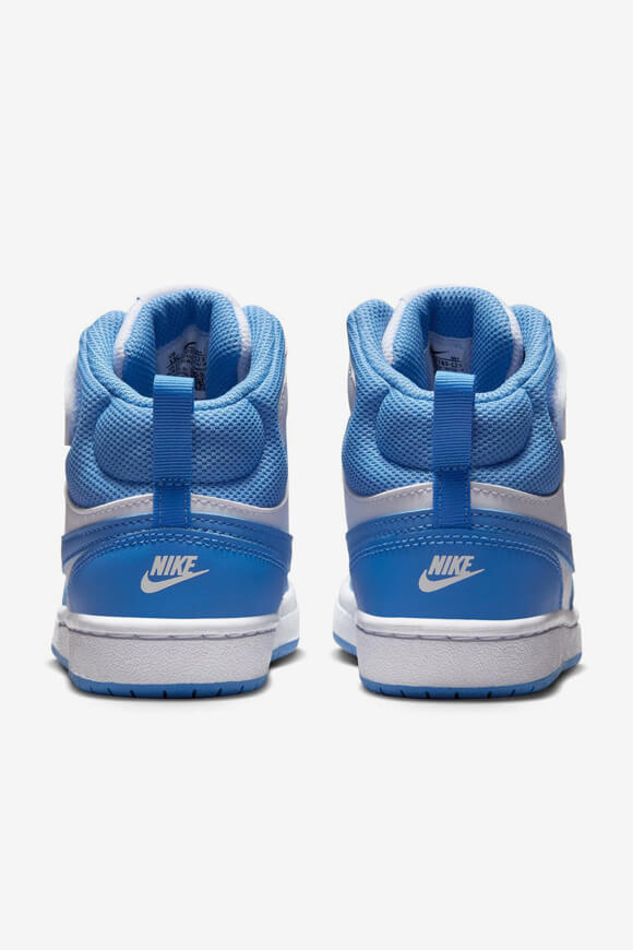 Court Borough 2 Kids Sneaker - White + Blue Beyond