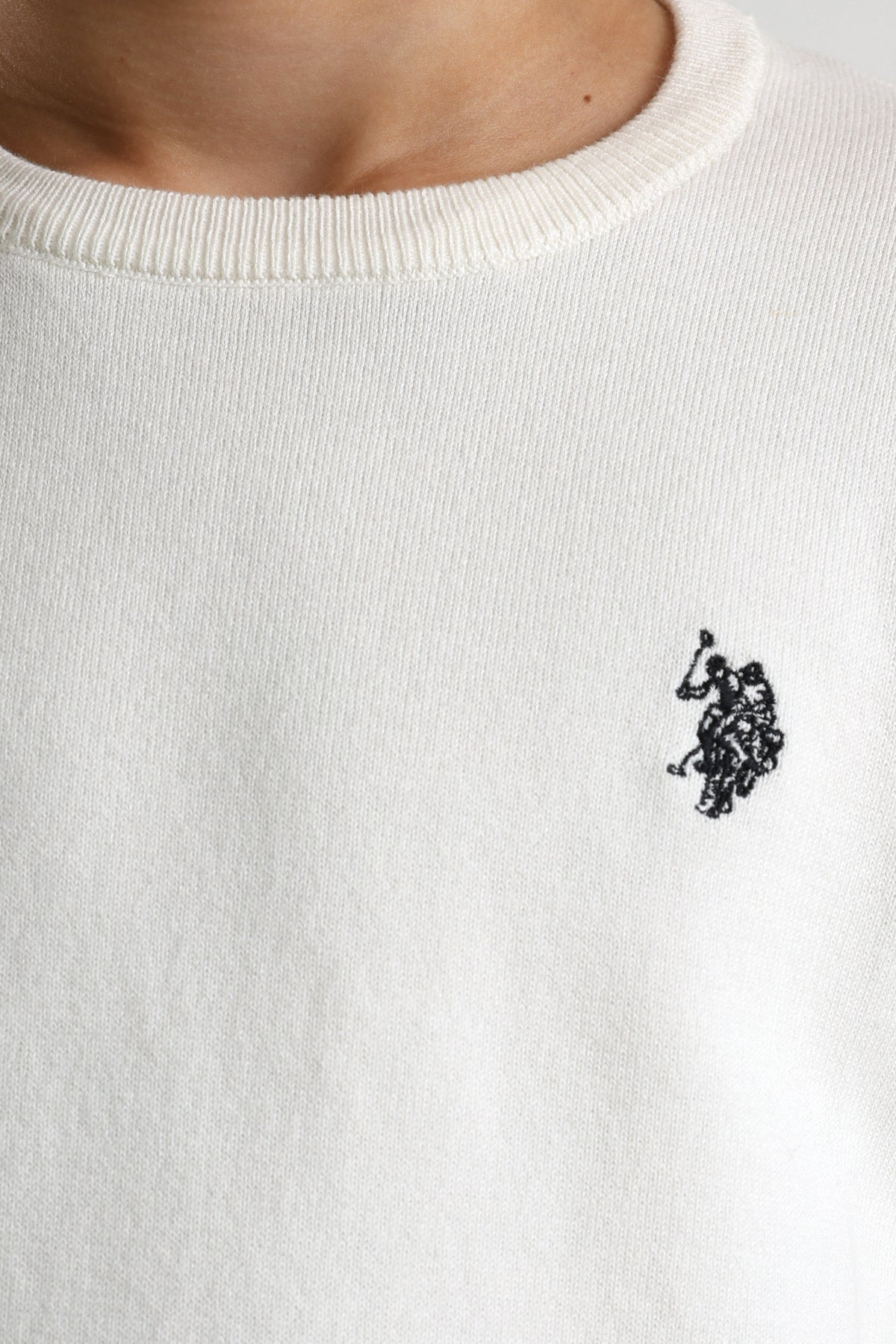 Jim Feinstrickpullover - Offwhite