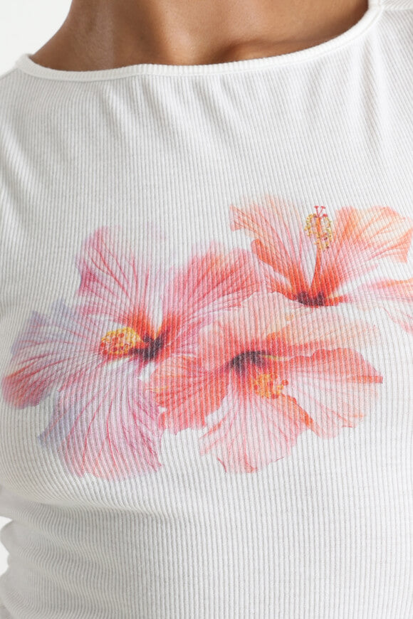 Canotta a coste - Offwhite