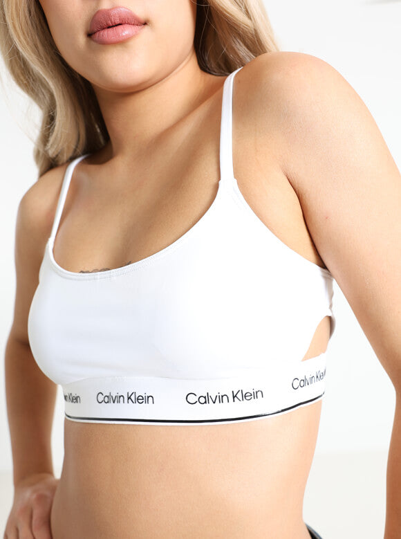 Top bikini Meta Legacy Bralette - Bianco classico