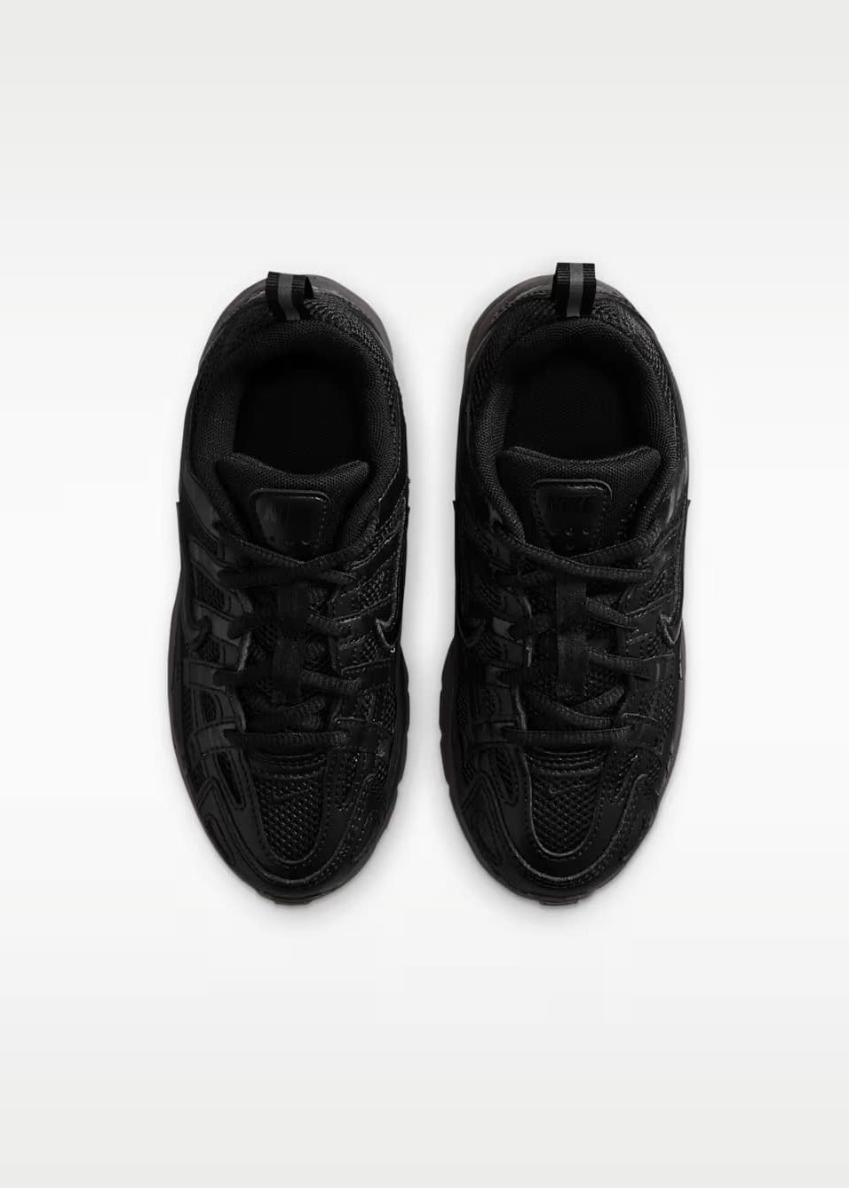 P-6000 Lace Kids Sneaker - Black