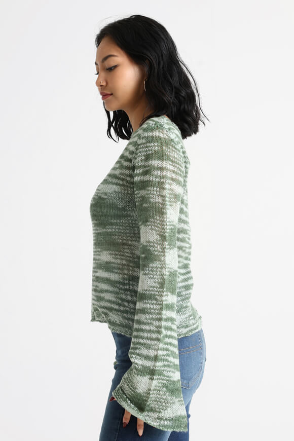 Maglia a maglia fine - verde