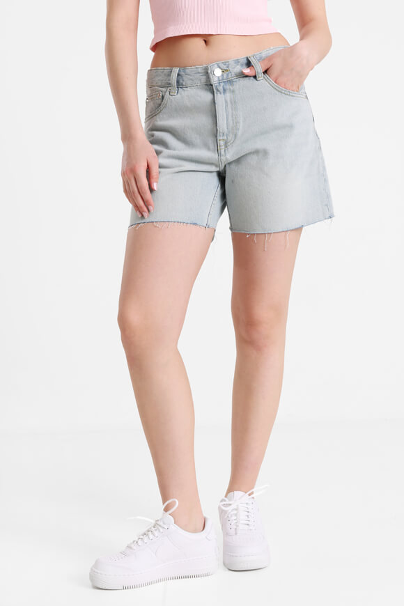 Short en jean - Canyon Pale Worn Raw Hem