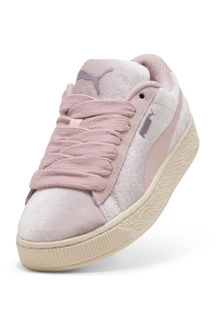Suede XL Velvet Dream Sneaker - Mauve Mist + Alpine Snow