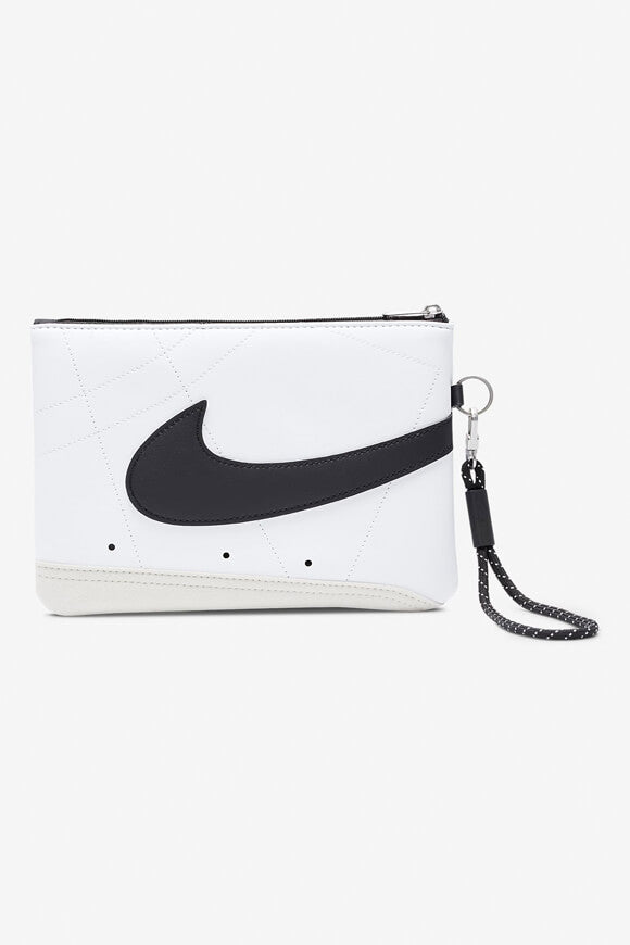 Blazer Portemonnaie Clutch - White + Black
