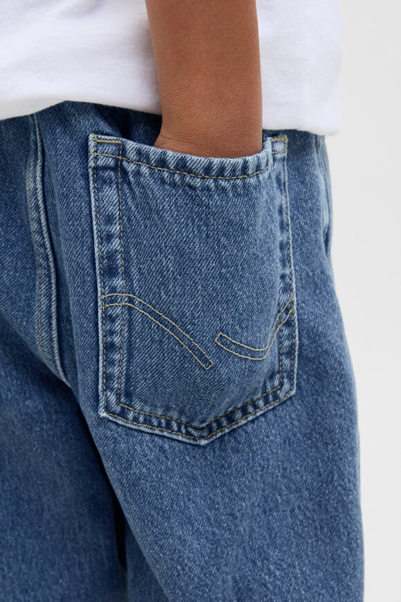 Chris Relaxed Fit Jeans - Blue Denim