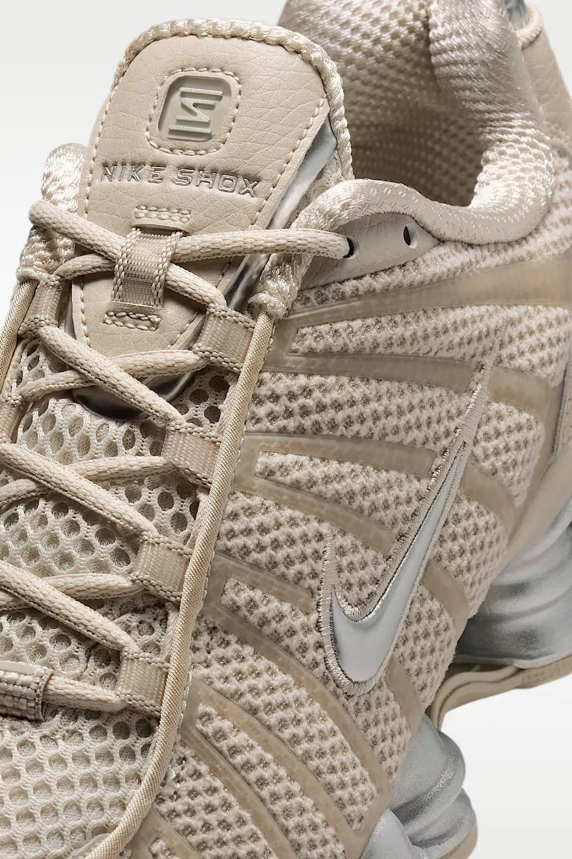 Shox TL sneakers - Cream II + Metallic Silver + Black