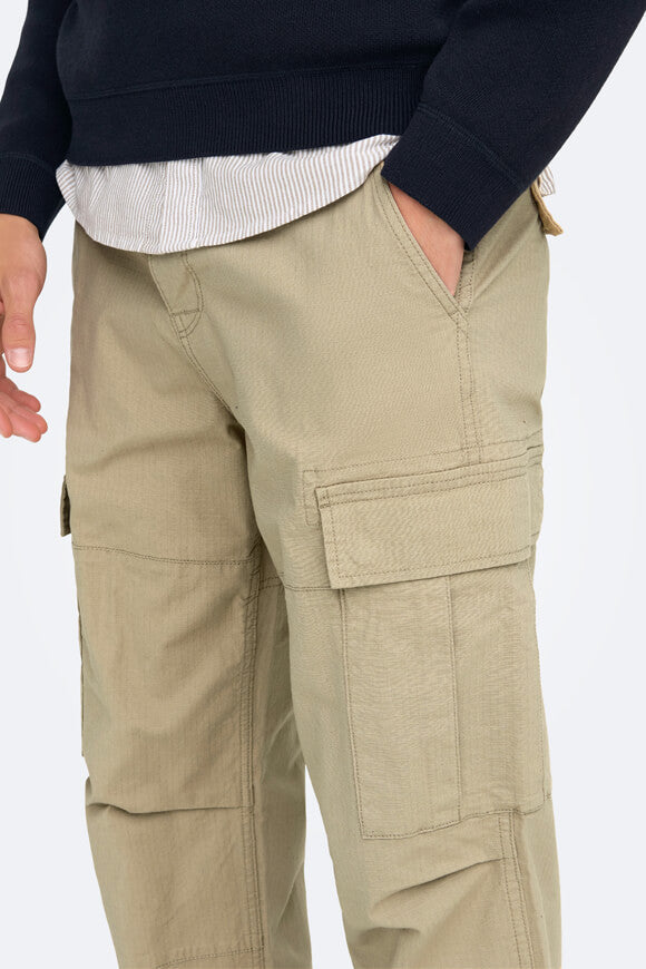Ray Loose Fit Pantalon Cargo L32 - Chinchilla