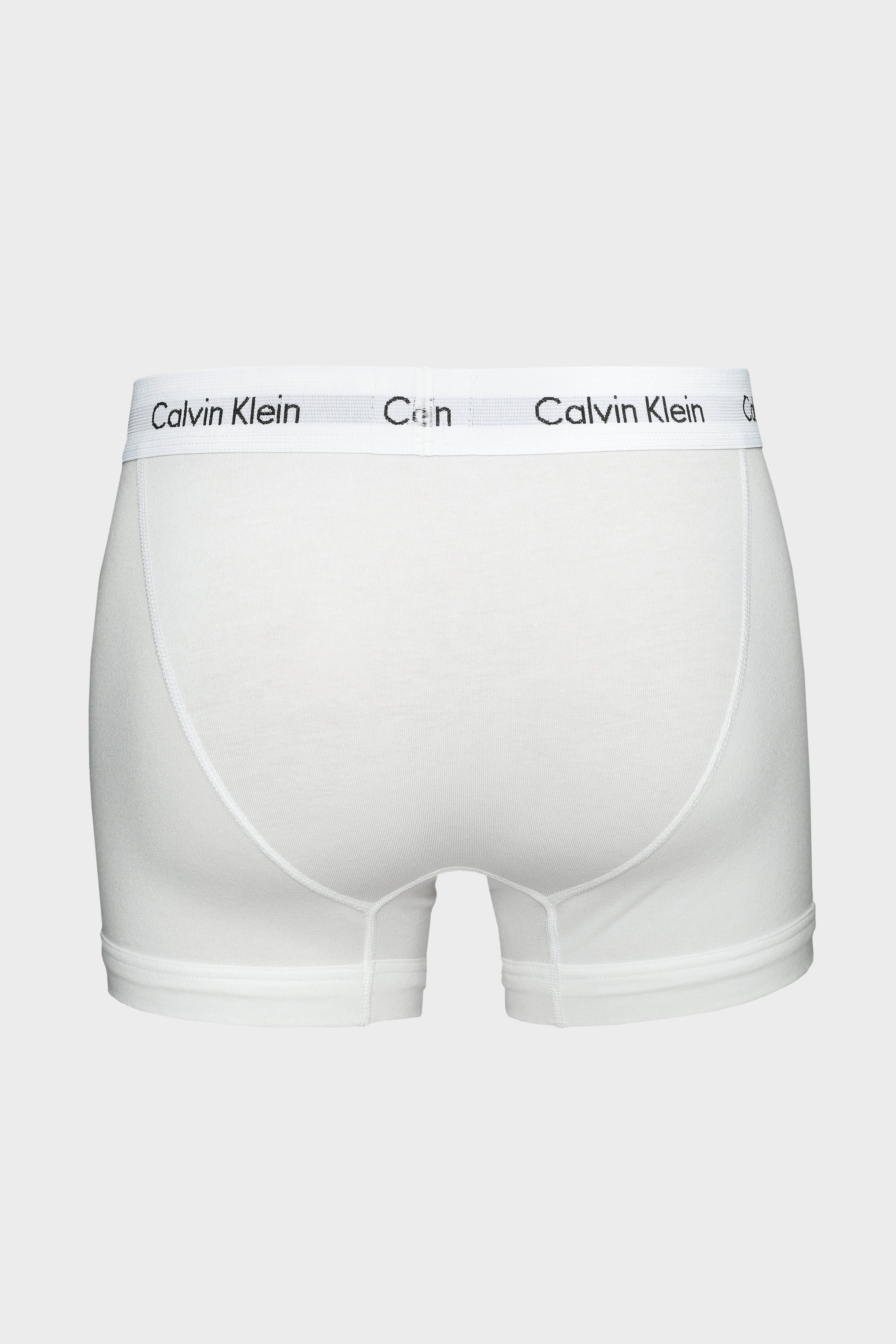 Lot de trois boxers - blanc + noir + gris chiné