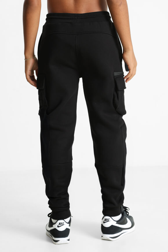 Ovello Chevron pantalon en sweat - Jet Black