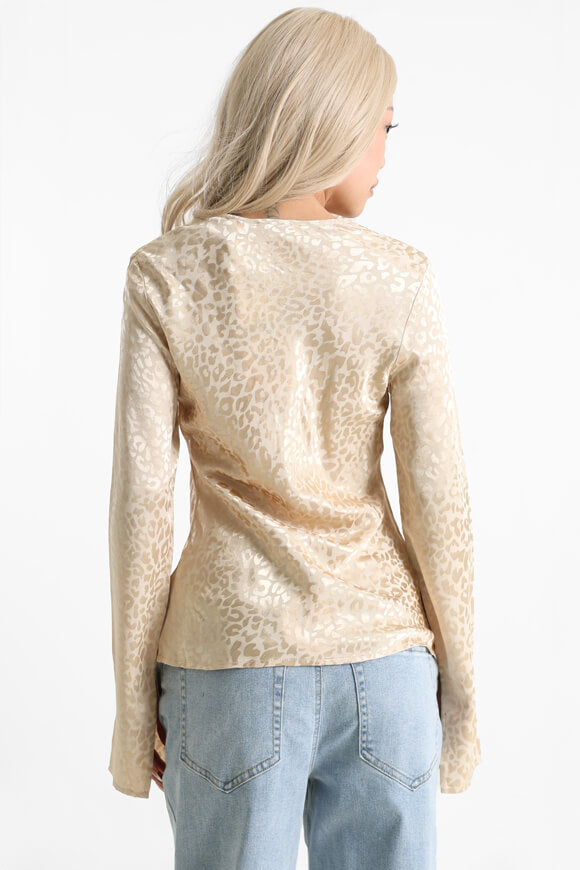 Bluse - Hellbeige