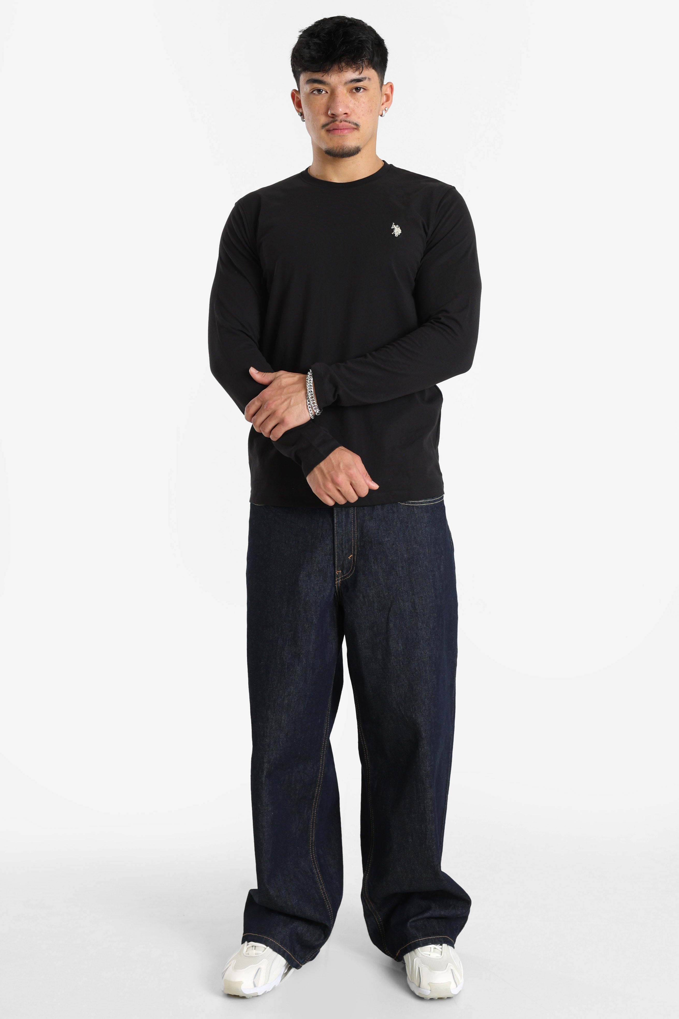 Akio shirt manches longues - Black